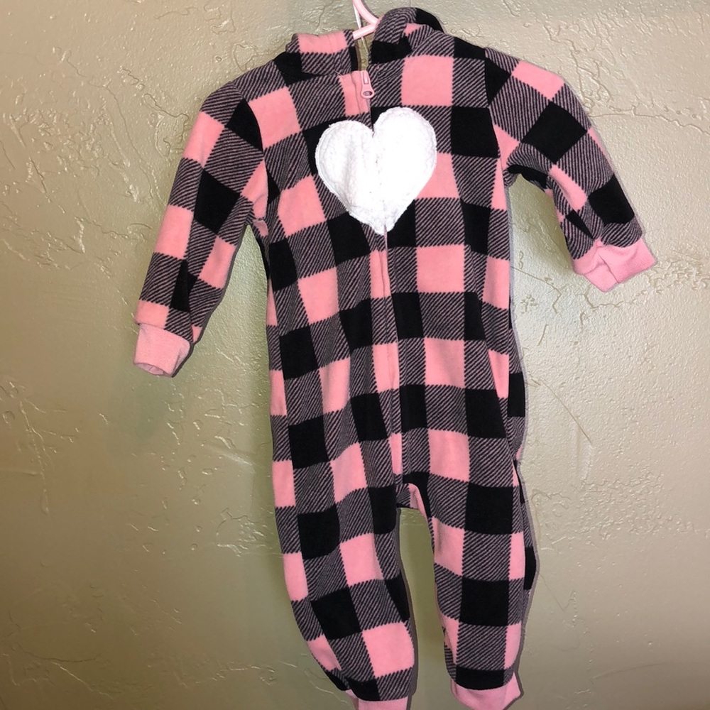 Fleece checker pjs